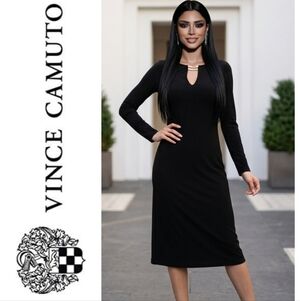 Vince Camuto V-neck Dress